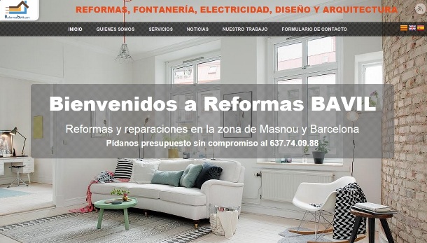 Diseño de Reformas BaVil Masnou por SIAICA Soluciones Informáticas de Carlos Ruiz Zaragoza