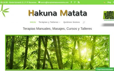 Diseño de Centro de Terapias Naturales Hakuna-Matata