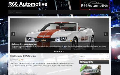 Diseño R66Automotive – Compra venta de coches